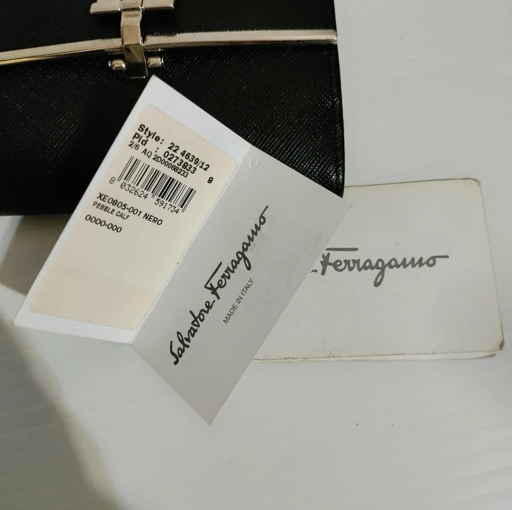 Authentic Salvatore Ferragamo Leather 